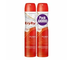 Byly Extrem 72h Dezodorantas Purškiklis purškiamas dezodorantas, 2x200 ml