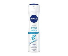 "Nivea Fresh Natural" 0 % aliuminio - dezodorantas purškiklis 150 ml