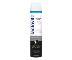 Purškiamas dezodorantas Invisible Antimanchas Lactovit (200 ml)