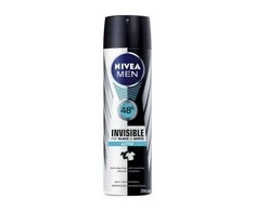 Nivea Men Invisible For Juodas And Baltas Active dezodorantas purškiamas 200ml