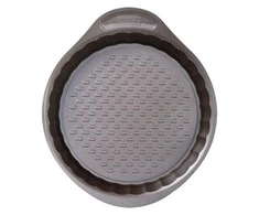 Pyrex Asimetria kepimo forma, 30 cm, anglinio plieno, ruda