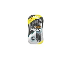 skūtimosi peiliukai "Bic Flex 4", 4 vnt., "Comfort Maq Afeit", 3 vnt., 1 vnt