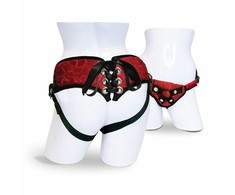 Sportsheets - Raudona Lace Corsette Strap-On
