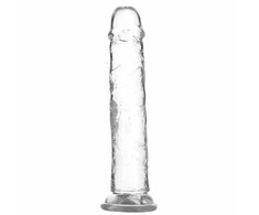 Inline Vertical Addiction - Crystal Addiction Vertikalus dildo (be kamuoliukų) 23 cm