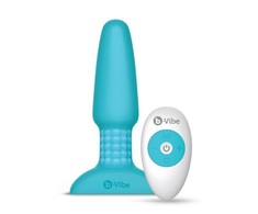 Dreamtoys B-Vibe – ratlankio nuotolinio valdymo kištukas 2 žalsvai mėlynas