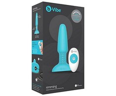 Dreamtoys B-Vibe – ratlankio nuotolinio valdymo kištukas 2 žalsvai mėlynas