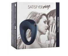 Erekcijos žiedas Satisfyer (tamsiai mėlynas)