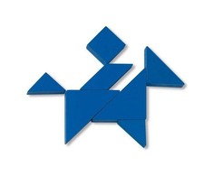 Cayro stalo žaidimas „Tangram 4 (medinis)“, 1–4 žaid., nuo 5 m.