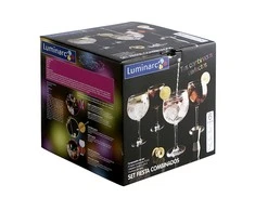 Rinkinys Kokteilliams Luminarc Spalvotas stiklas 6 Dalys