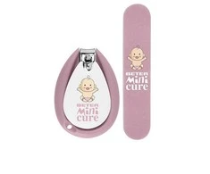 "Beter Baby Minicure Duo Kit" rožinės spalvos rinkinys