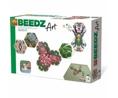 Dėlionė Mozaika SES Creative Beedz Art – šešiakampės plytelės Botanica (FR)