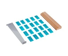 Rinkinys laminato sujungimui su pleištais Wolfcraft 6931000