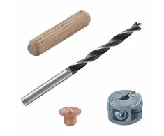 WOLFCRAFT Rinkinys DO POŁĄCZEŃ KOŁKOWYCH 6mm
