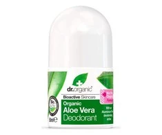 Dr. Organic Aloe Vera dezodorantas Roll On 50ml