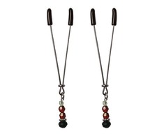 Cecotec S&amp;M - Ruby Juodas Nipple Clips