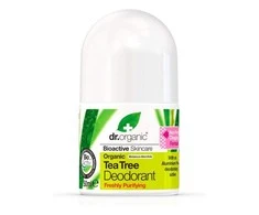 Dr.Organic Dr. Organic Arbatmedžio dezodorantas Roll On 50ml