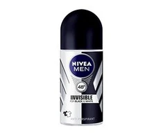Nivea Men Juodas And Baltas Ivisible Original Dezodorantas Roll-On rutulinis dezodorantas vyrams 50ml
