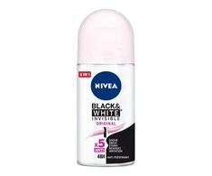 "Nivea Invisible For Juodas - Baltas" originalus purškiklis Mini 50ml