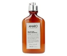 Farmavita Amaro All In One kasdieninio naudojimo šampūnas N1924 Hair-Beard-Body 250ml