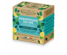 Beauterra Solide Mėtų ir citrinos žievelės šampūnas 75g