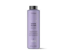 Lakme Teknia Baltas Sidabrinis Šampūnas, 1000 ml
