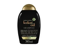 Ogx Kukui aliejaus šampūnas nuo plaukų slinkimo 385ml