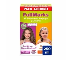 "Fullmarks" losjonas nuo utėlių 100ml + šampūnas 150ml