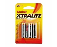 KODAK Xtralife LR6 (AA) 4 pak. Elementai