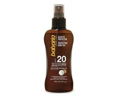 Babaria Kokosų apsauginis aliejus nuo saulės purškiamas Spf20 100ml