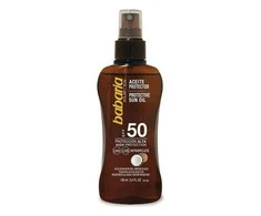 Babaria Kokosų apsauginis aliejus nuo saulės purškiamas Spf20 100ml