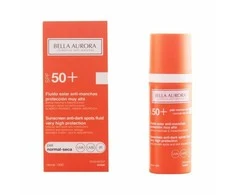 Saulės kremas nuo rudų dėmių Spf +50 Bella Aurora 3076 50+ (50 ml)