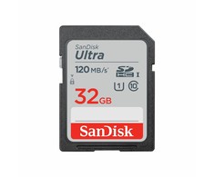 Atminties kortelė Sandisk Ultra UHS-I SDHC 32GB (3-pack)