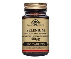 Solgar Selenas 100 µg 100 tablečių