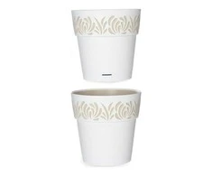 Bikuva.lt Vazonas STEFANPLAST OPERA GAIA 7,5 L, Baltas