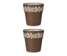 Vazonas OPERA GAIA su vand. rez. 11,8 L D30xH29 cm rusva sp. 88602 STEFANPLAST