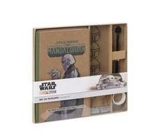 CERDÁ Set de Papetărie The Mandalorian 10 Dalys Žalia
