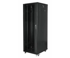 LANBERG FF01-6837-12B-KPL laisvai pastatomas stovas 19 išmontuojamas plokščias paketas 37U/600x800mm juodas