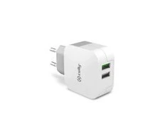 CELLY TRAVEL Įkroviklis TURBO 2USB 3.4A