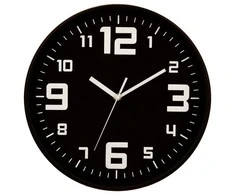 5five Simply Smart Laikrodis ATMOSPHERA 3560239275879, juodas, Ø30 cm