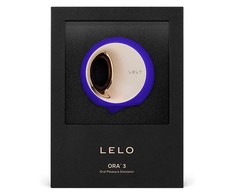 Mėlynas Lelo - Ora 3 Oralinio sekso simuliatorius Vidurnaktis Mėlyna