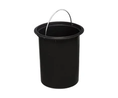 5five Simply Smart Vonios šiukšlių išvežimas su bambukine danga MODERN, mėlyna, 3 l