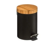 5five Simply Smart Šiukšliadėžė metalinė 3 l D17xH25,5 cm juodos sp. Natureo 5Five 140801N