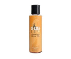Sensuva - Sizzle Lips Warming Edible Gel Butter Rum 125 ml