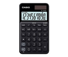 Skaičiuotuvas CASIO SL-310UC, 118×70×8.4mm, juoda sp.