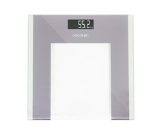 Svarstyklės Cecotec Bathroom Scales | Surface Precision Healthy | Maximum weight (capacity) 180 | Pilkas/Transparent