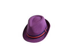 Kepurė Dodatek LANCASTER CAL003-5. Czapka, Kolor PURPLE. Mężczyzna.