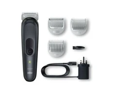 Braun Body Groomer | BG3340 | Cordless | Juodas/Pilkas