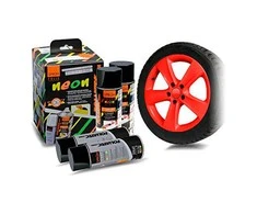 Skysta guma automobiliams Foliatec Raudona 400 ml (4 pcs)