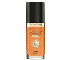 MAX FACTOR MAX FACTOR_Facefinity All Day Flawless 3in1 Foundation SPF20 makiažo pagrindas, SPF 64, rožinis auksas, 30 ml