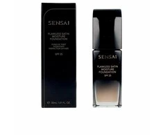 Sensai Flawless Satin Moisture Foundation SPF 25 skystas makiažo pagrindas, atspalvis: 202 Orche rusvai gelsvas, 30 ml